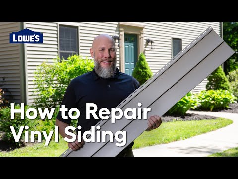 How to Repair Vinyl Siding