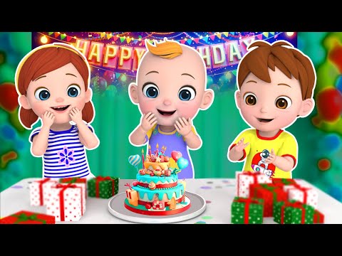 Happy Birthday Song | Nursery Rhymes & Kids Songs