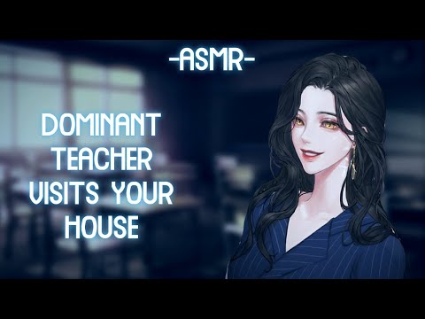 [ASMR] [ROLEPLAY] dom teacher visits your house (softdom/binaural)