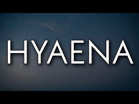 Travis Scott - HYAENA (Lyrics)