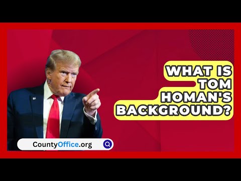 What Is Tom Homan's Background? | CountyOffice.org