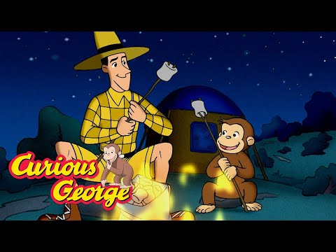 George's First Camping Trip! 🐵 Curious George 🐵 Kids Cartoon 🐵 Kids Movies