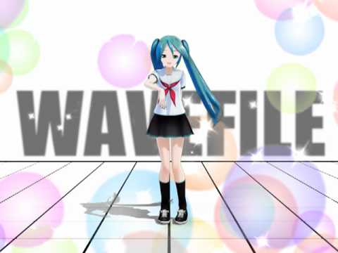 【MMD】 Wavefile Full 【モーション完成】