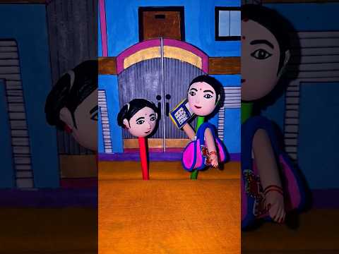 Bhen paise ke liye nahi Payar ke liye mayike jati hai #clayart #emotional #emotionalstory #shorts