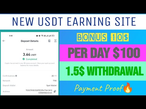 USDT investment mall website today | earn USDT daily profit | Best usdt website 2023