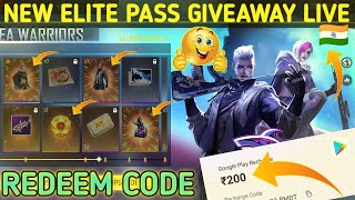 September #Elite Pass #Giveaway Live || #Redeem Code Giveaway || Elite Pass || Redeem Code ||