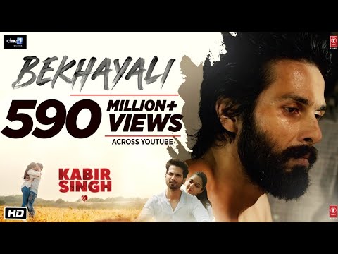 Bekhayali Full Song | Kabir Singh | Shahid K,Kiara A|Sandeep Reddy lyrics T-Series