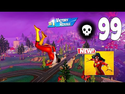 99 Elimination Solo Vs Squads "Zero Build" Gameplay Wins (Fortnite chapter 5 PC)