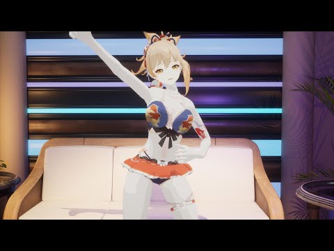 Yoimiya/宵宫/よいみや  T-ara-Roly Poly【MMD/Genshin Impact/原神】