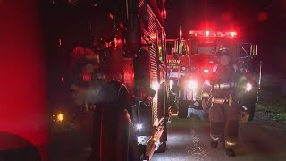 Blaze destroys rural Coal Valley barn