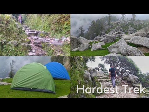 Triund Trek Mcleodganj || Very Hard Trek | Day2 Mcleodganj | Vlog