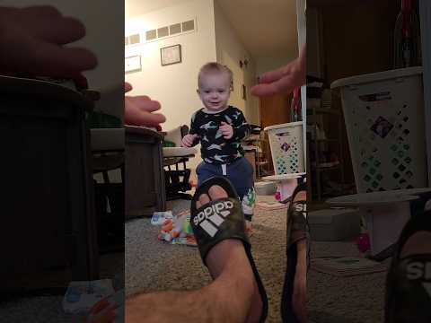 getting this walking thing down #walking #baby #cutebaby #familyshitshow