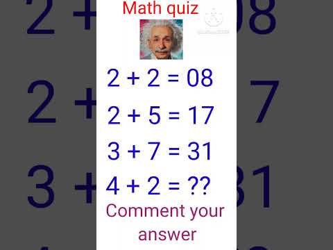 Math quiz || #math #quizgame #quiz #mathematics #gkquestion