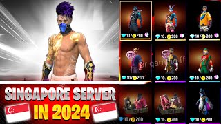 free fire singapore server in 2024 | free fire best server | garena free fire