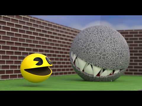 🤪Pacman Vs ⚫Rock Monster