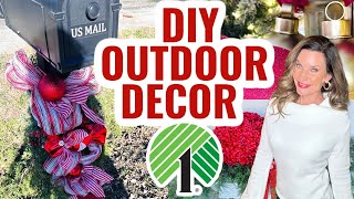 🎄🎀 4 DIY DOLLAR TREE CHRISTMAS DECOR CRAFTS~ 🎄"I Love Christmas" episode 22 Olivias Romantic Home