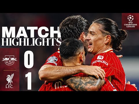 Nunez Goal the Difference in Germany! | RB Leipzig 0-1 Liverpool | UEFA Champions League Highlights