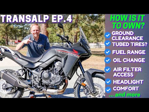 Honda Transalp 750 | Maintenance, Practicality & Ownership Experience  (EP.4)