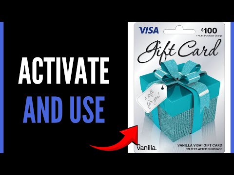 How To ACTIVATE A Visa Gift Card (2024) How To Use Visa Gift Card