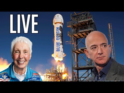 🔴 DIRECT Lancement New Shepard - Premier vol habité (Blue Origin) commenté FR