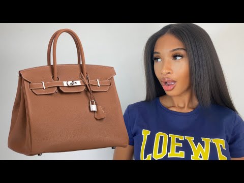 Gold BIRKIN 35 UNBOXING /Authentication tip for Hermès bags