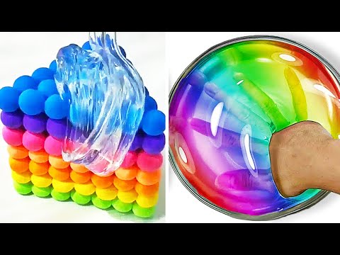 Slime ASMR that's So Satisfying You'll Keep Watching! Relaxing Slime Video..  3311