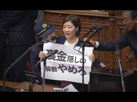 波乱の幕開け　新総理大臣選出　臨時国会　10月1日