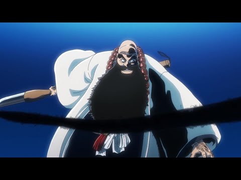 Ichibei uses his Shikai Ichimonji - Ichibei vs Yhwach- Bleach TYBW episode 26