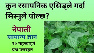 general knowledge/ samanya gyan nepali/ gk nepal/ nepali quiz question/quiz questions in nepali