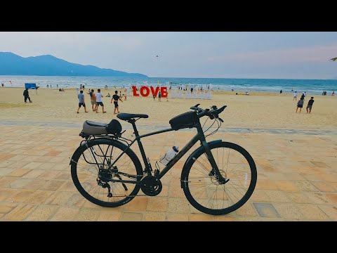 🚴 Da Nang Beach ● VIETNAM ● My An Beach - Virtual Cycling Bike Ride 【🇻🇳 4K】