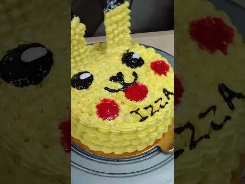 Pikachu Cake without oven|#shortsfeed #vairal#vairalshorts#soumya recipes