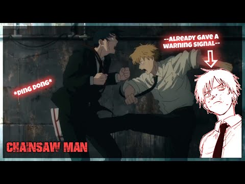 The real reason why Denji always goes for the nuts -  Chainsaw Man episode 2 - Denji vs Aki Hayakawa