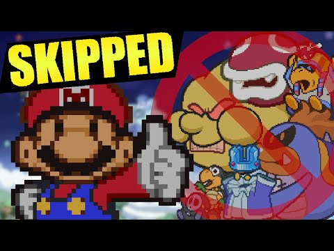 How Speedrunners Skip ALMOST Everything in Paper Mario