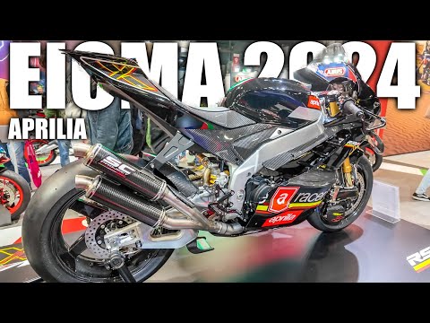 The new APRILIA 2025 motorcycles - EICMA Italy