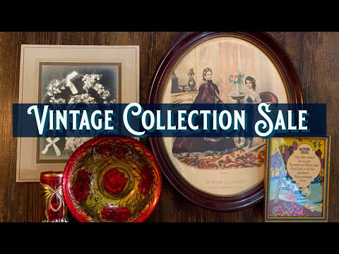 VINTAGE COLLECTIONS LIVE SALE: Friday, April 19th 5:00pm CDT