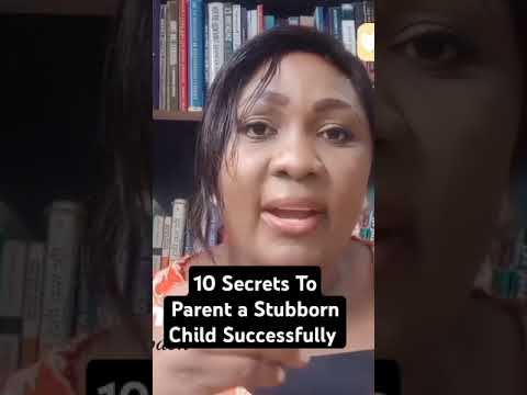 Parenting a Stûbborn child can be very challenging it you don't know what to do #parentingadvice