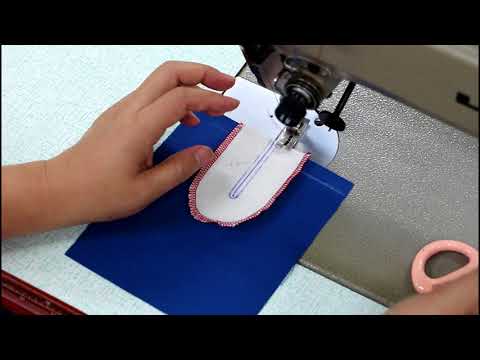 陳官薇--3種不同袖衩車縫方式/clothing sewing/clothing making process