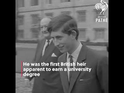 King Charles - Big Name on Campus #royal #kingcharles #interesting  #university #oldisgold #history