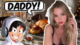 She Went UNDER The Dinner Table at THANKSGIVING (STORYTIME)