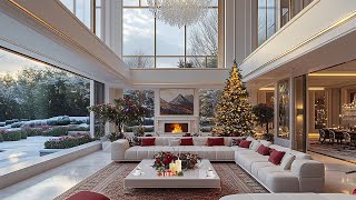 Smooth Jazz for Dreamy Christmas Relaxation ❄️ Living Room Luxury Ambience with Relaxing Jazz Piano