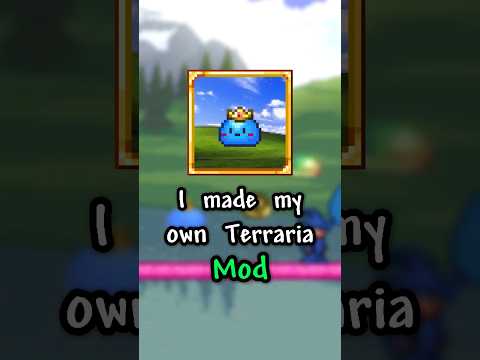 I made my own Terraria mod (Slimeium)