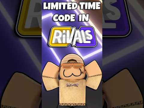 WATCH THIS VIDEO FOR A LIMITED TIME CODE IN ROBLOX RIVALS! #shorts #shortvideo #rivals  #roblox