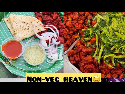 Non-veg heaven🤤 streetfood in Dilshukhnagar, #hyderabad #ytshorts #trending #streetfood #food