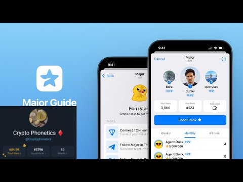 $MAJOR OF TELEGRAM (Tips and guide to max token accumulation).