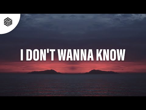 Mannymore & Orfa - I Don't Wanna Know