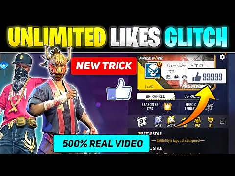 Free Fire Like Pushing Craftland 100% working trick #freefire #glitchbhai