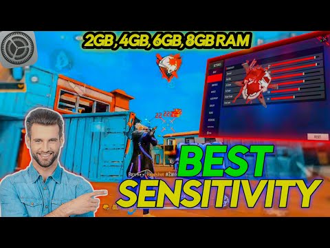 Free Fire Auto Headshot Sensitivity 2024 | Best Headshot Settings for 2GB, 4GB, 6GB, 8GB RAM