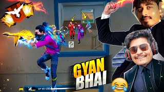 FREEFIRE🔥4 Years Old Gyan Bhai Is Back 🤯 17 Kills - Garena free fire | PK GAMERS #freefire