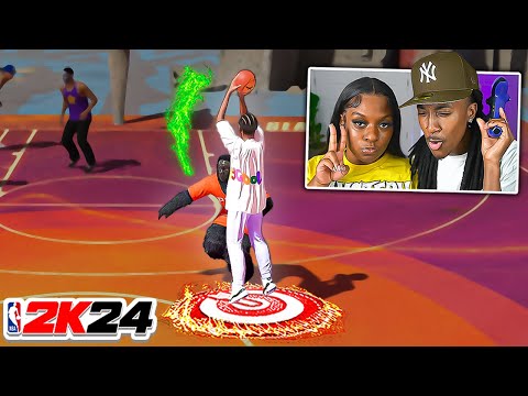 My GIRLFRIEND Made Me The BEST JUMPSHOT In NBA 2k24