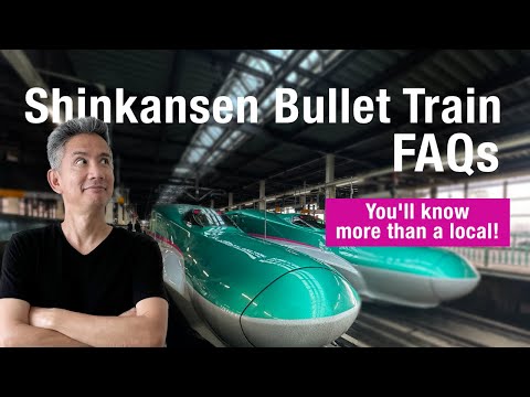 Japan Shinkansen Bullet Train Questions Answered! Must-Watch Travel Guide